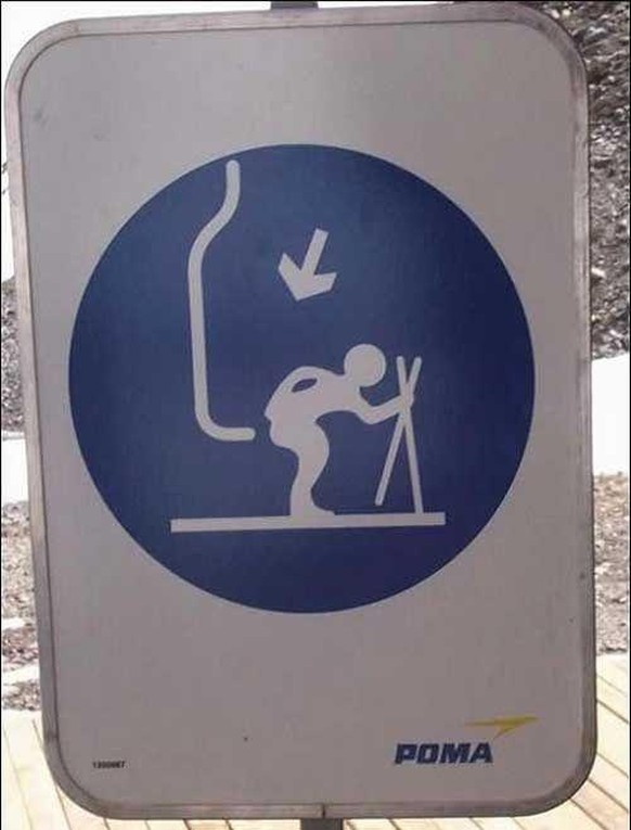 PICDUMP! (Mehr muss ich ja gar nicht schreiben...)\nZum Thema „lustige Schilder“... 
„Hab ein Schild designt Chef“