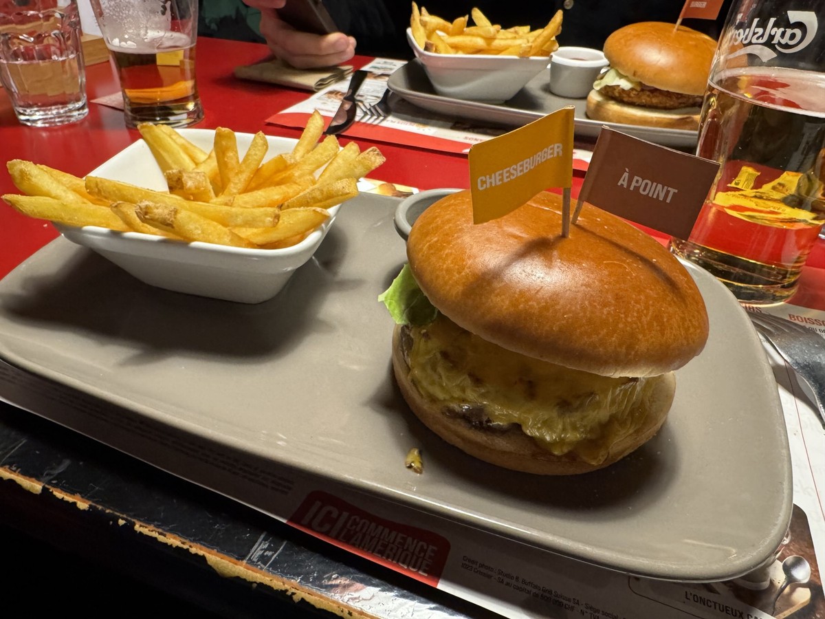 J'ai passé la Saint-Valentin chez Buffalo Grill.