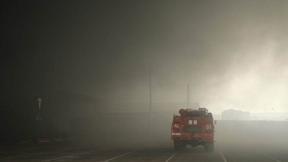 Nach Drohnenangriff: Schwarzer Regen in russischer Hafenstadt