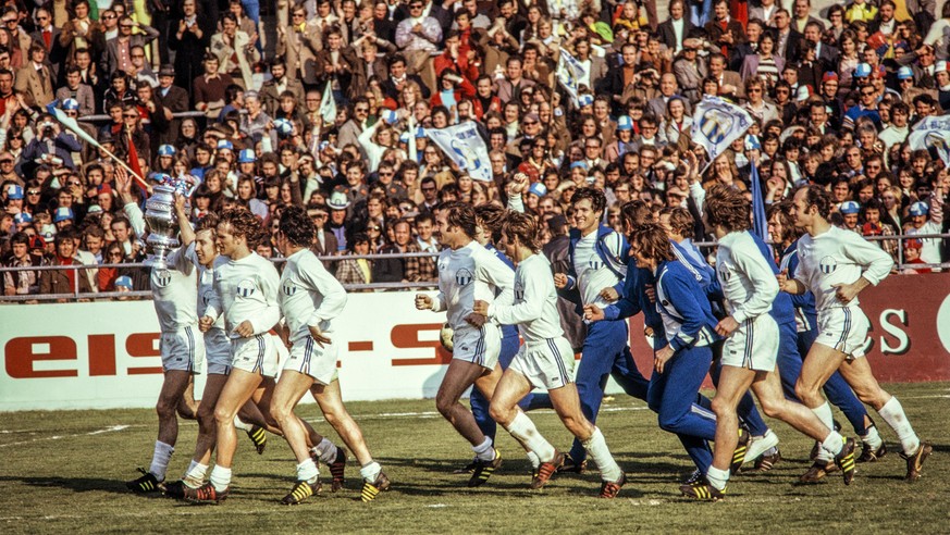 Selbst FCB-Stürmerstar Hitzfeld ist gegen den Cup-Schreck FCZ machtlos