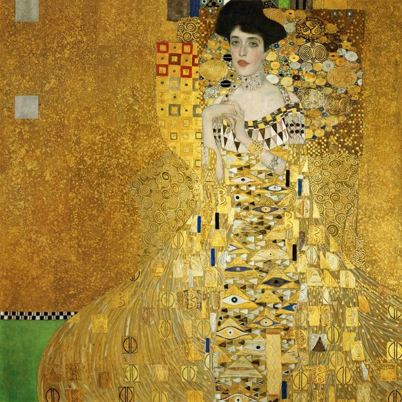 Gustav Klimt, Portrait of Adele Bloch-Bauer I (1907)