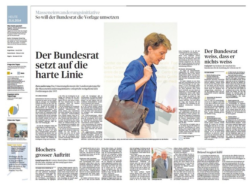 Die Doppel-Thema-Seite.