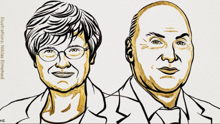 Die Gewinner des Medizin-Nobelpreises 2023, Katalin Karikó und Drew Weissman