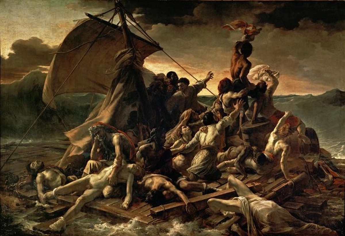 Das Floss der Medusa. Théodore Géricault

https://www.wikiart.org/en/theodore-gericault/the-raft-of-the-medusa-1819
