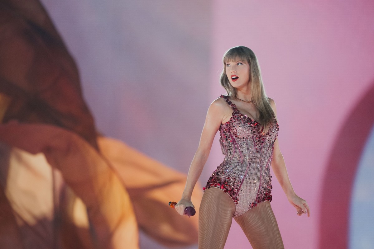 Taylor Swift arrives at the 67th annual Grammy Awards on Sunday, Feb. 2, 2025, in Los Angeles. (Photo by Jordan Strauss/Invision/AP)