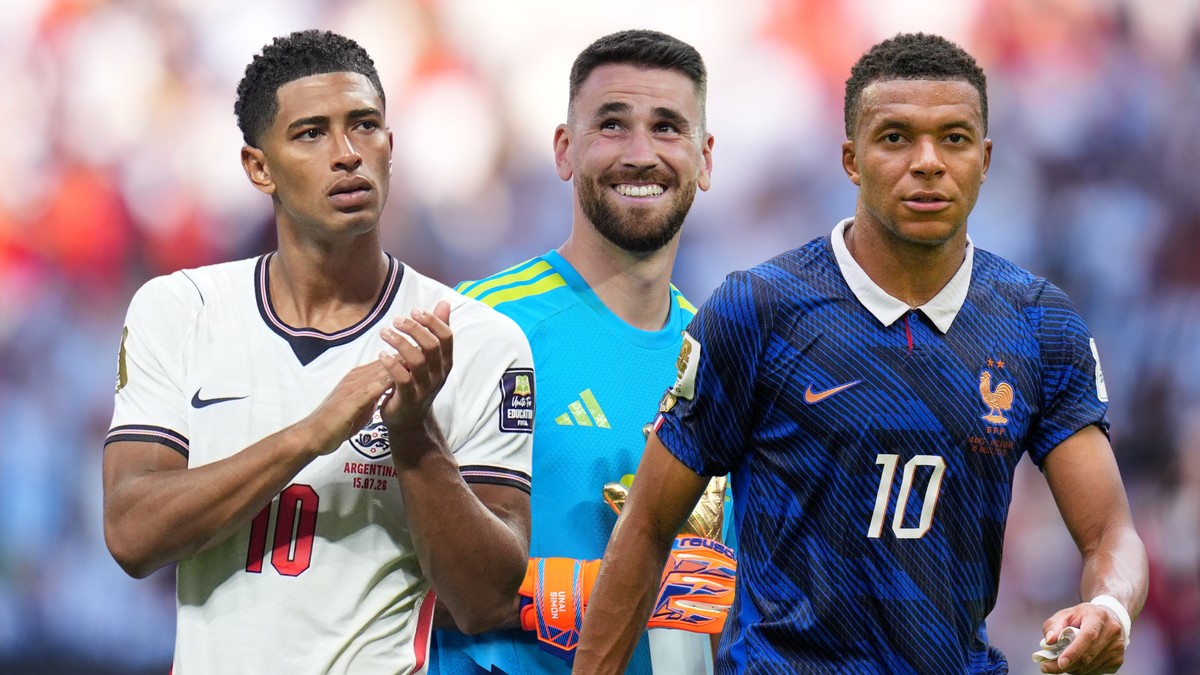 Bellingham, Simon et Mbappé figurent tous les trois dans le top 11 du Mondial.