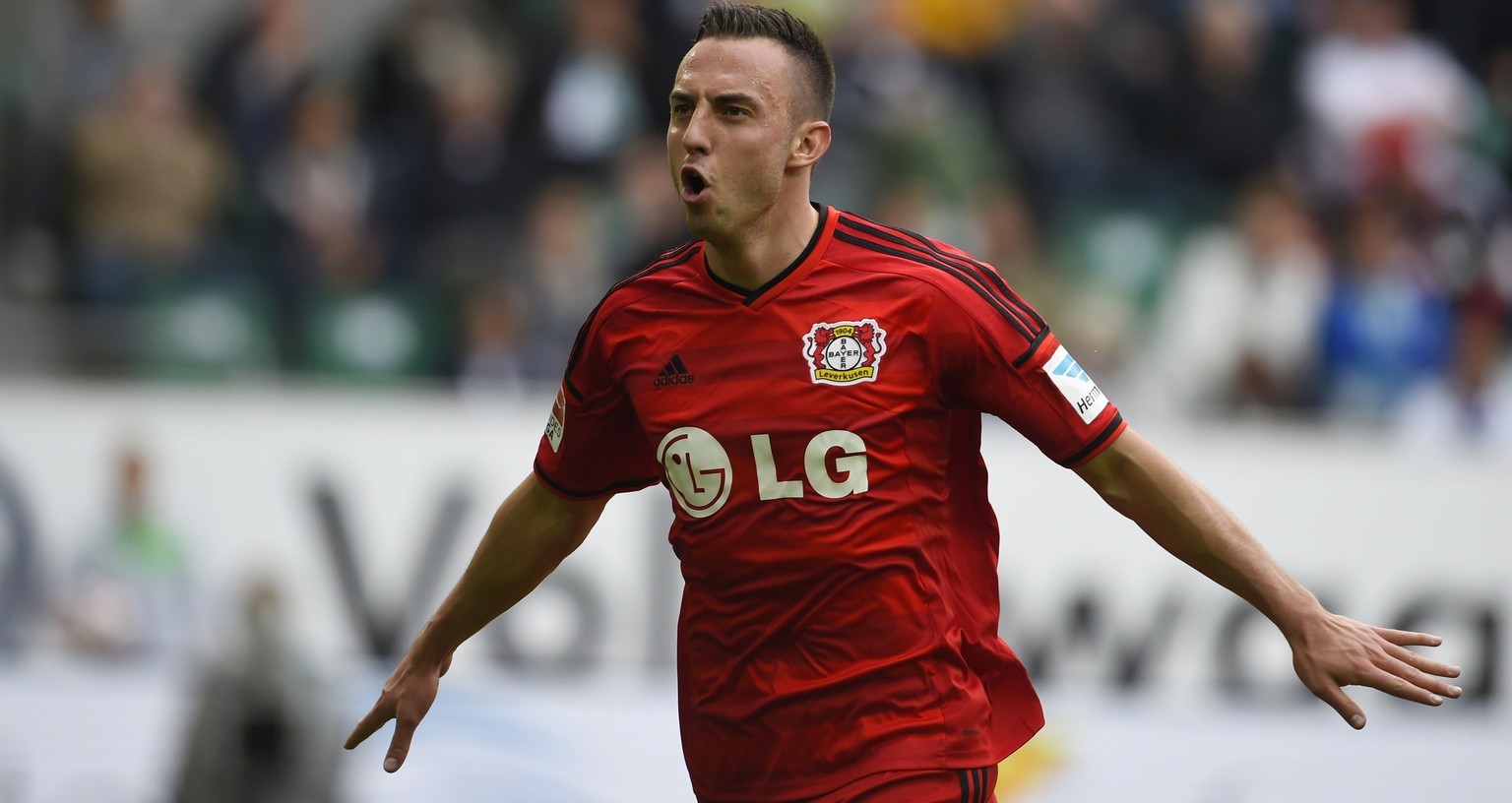 Oft auf der Bank und erst ein Tor in 13 Spielen: Josip Drmic durchlebt bei Bayer Leverkusen schwere Zeiten.