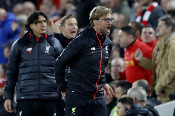 Britain Football Soccer - Liverpool v Manchester United - Premier League - Anfield - 17/10/16
Liverpool manager Juergen Klopp 
Action Images via Reuters / Carl Recine
Livepic
EDITORIAL USE ONLY. N ...