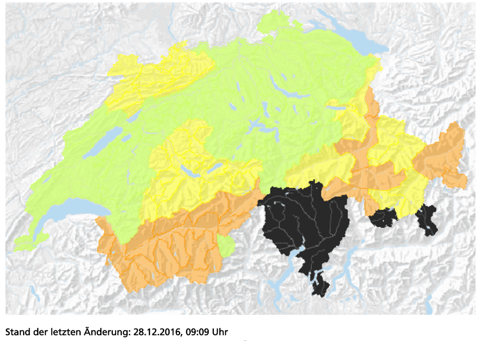 Besonders im Tessin herrscht derzeit erhöhte Waldbrandgefahr.&nbsp;