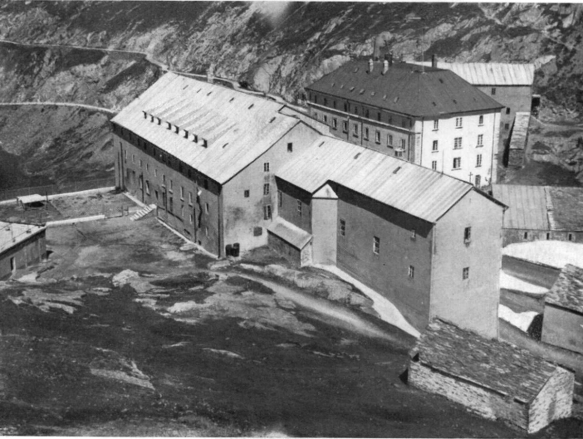 La morgue dans une image tirée de l'étude de Louis Blondel, 1947.
