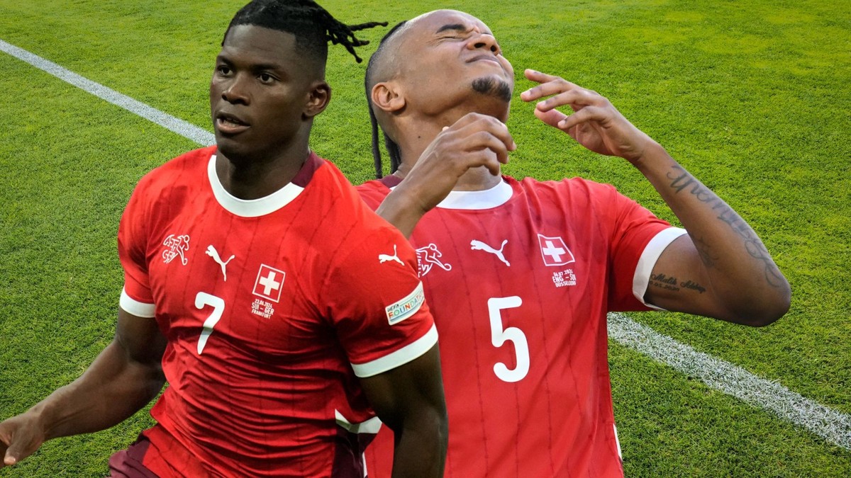 Breel Embolo (à gauche) et Manuel Akanji ont subi du racisme en Suisse, dans leur jeunesse.