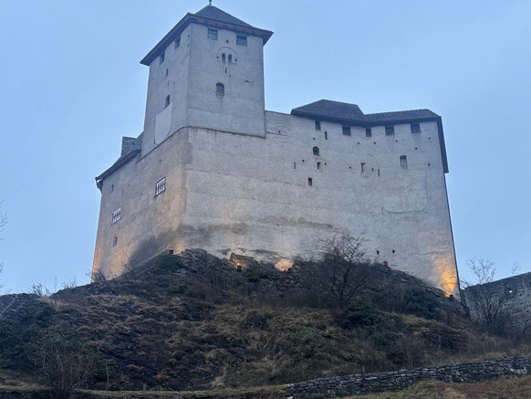 Die Burg Gutenberg in Balzers.