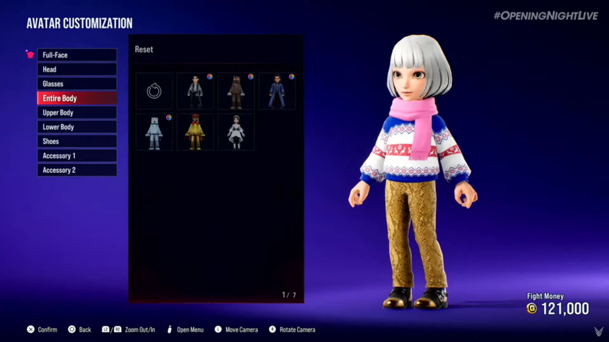 Il est possible de personnaliser son personnage pour le mode Arcade Quest de Tekken 8
