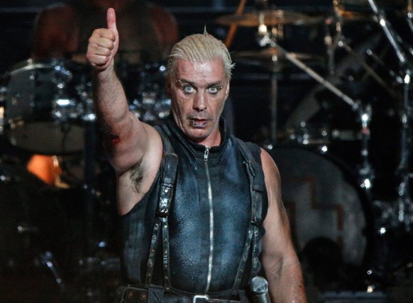 Er polarisiert mit seiner Band immer mal wieder: Rammstein-Frontmann Till Lindemann. (Archivbild)