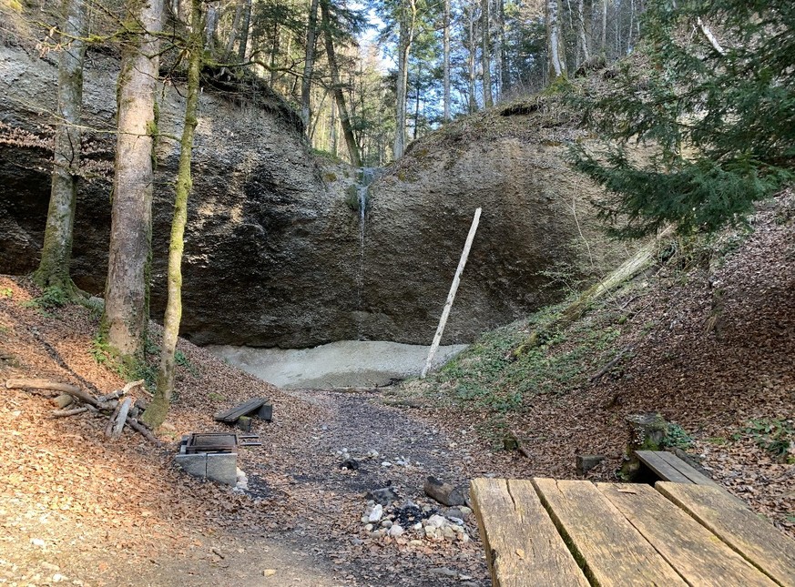 Äbenegg Wasserfall Bauma Zürcher Oberland Wasserfälle der Schweiz