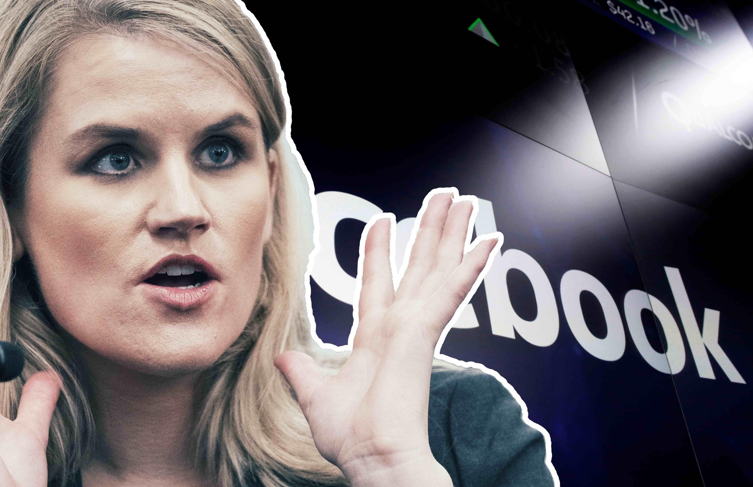 Die ehemaligen Facebook-Mitarbeiterin Frances Haugen brachte Facebook unter Druck.