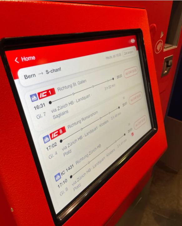 SBB Ticketautomat