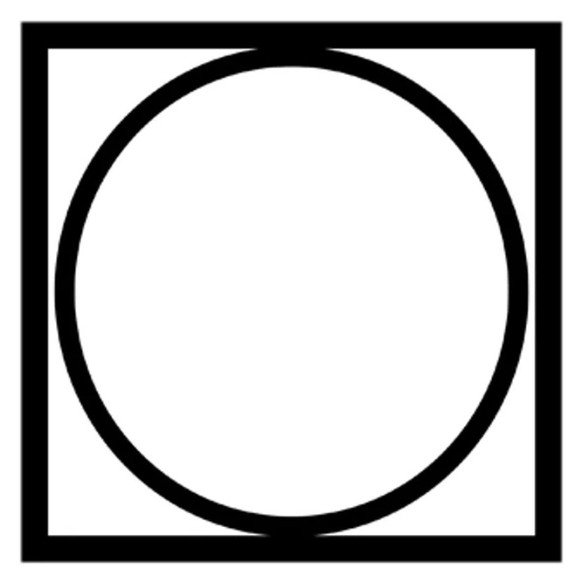 The square with the circle in the middle means that the laundry can be tumble dried.