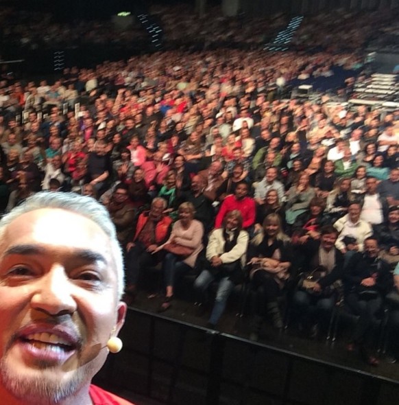 Das Hallenstadion-Selfie.