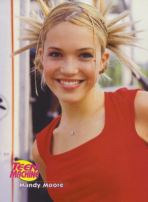 Gel Haare 90s Mandy Moore
