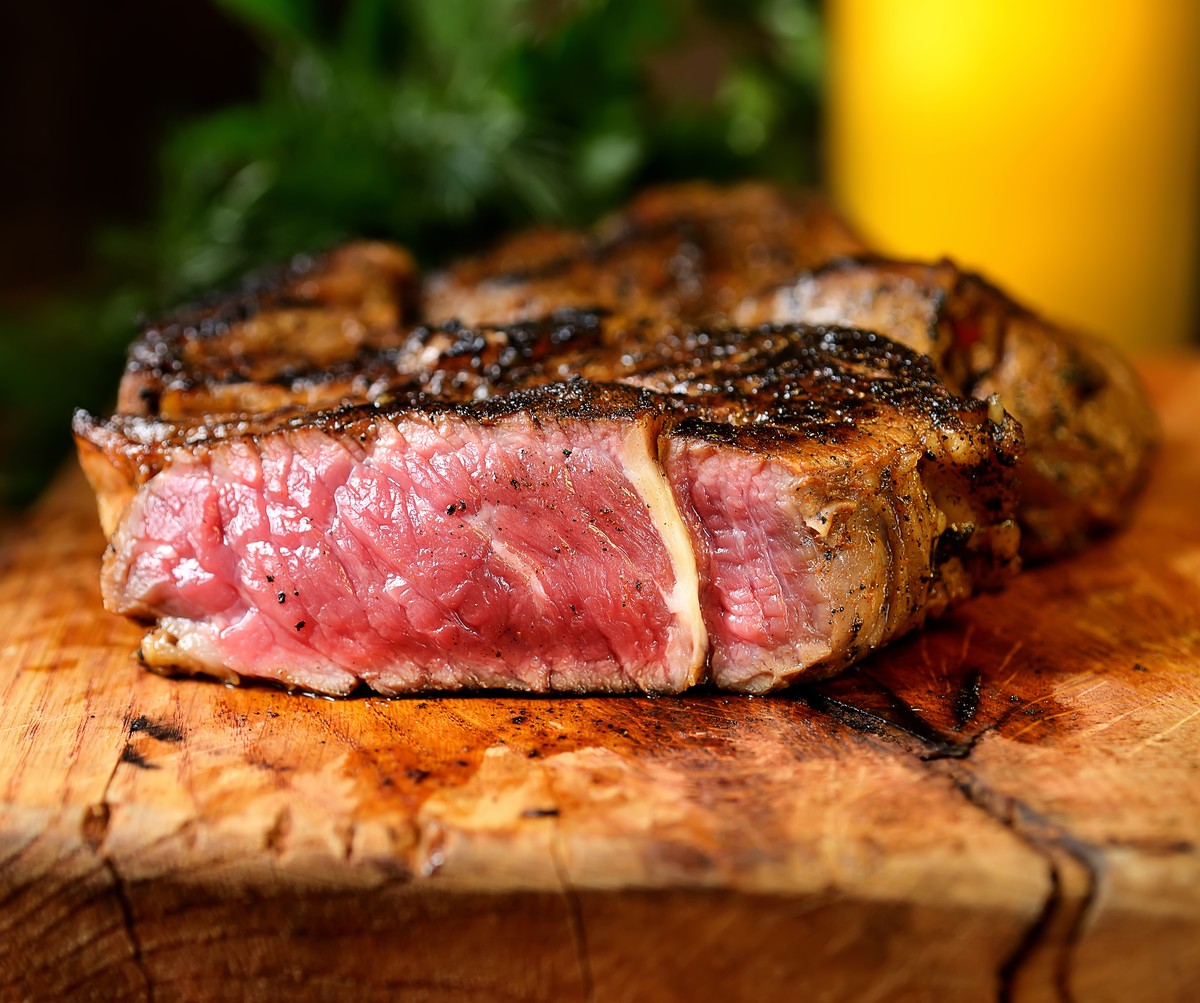 Ein richtig gutes Steak isst man 'bleu', s'il vous plaît!