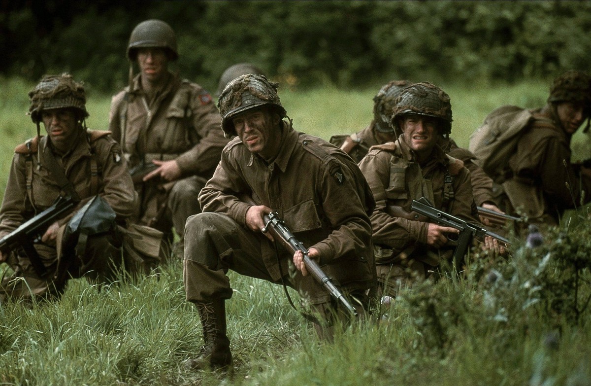 Szene aus der Miniserie "Band of Brothers" (2001)