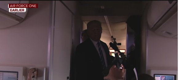 Trumps legendäre «Fragt-doch-meinen-Anwalt-Michael-Cohen»-Lüge an Bord von Airforce One.