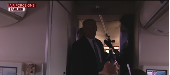 Trumps legendäre «Fragt-doch-meinen-Anwalt-Michael-Cohen»-Lüge an Bord von Airforce One.