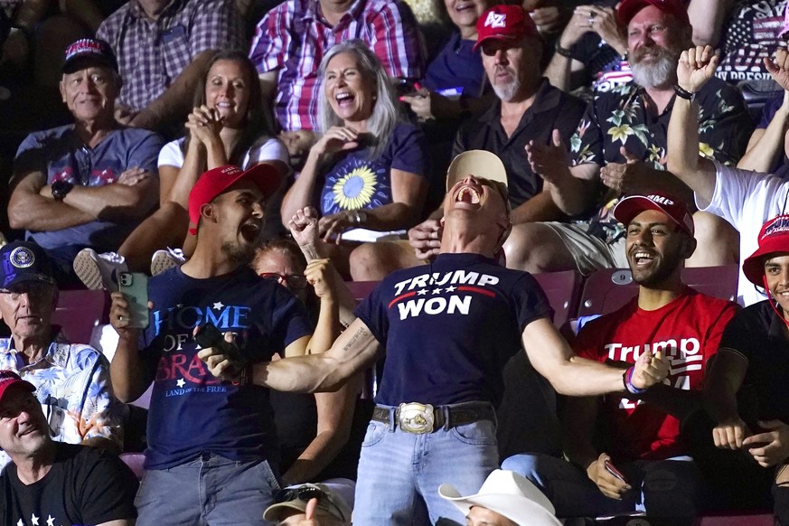 Fanatische Trump-Anhänger