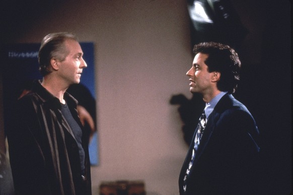 Peter Crombie, Jerry Seinfeld.