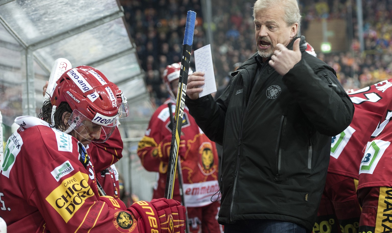 Bengt-Ake Gustafsson im Gespräch mit Sven Lindemann. Trennen sich die Tigers vom perfekten Coach?