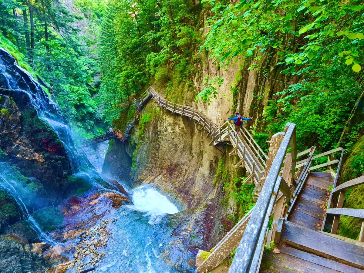 Gorges du Durnand Rauszeit Schluchten