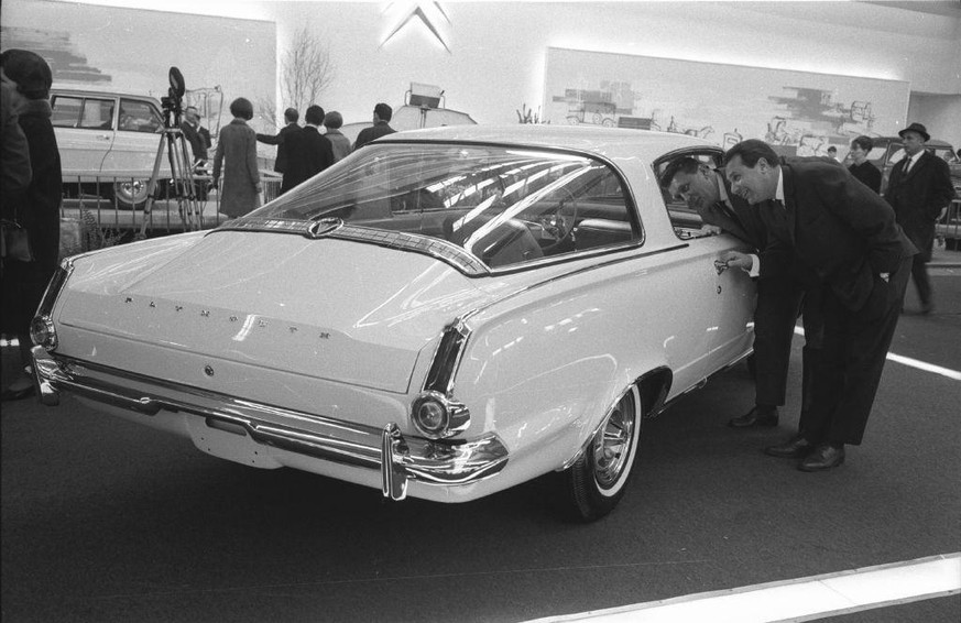 Der Plymouth Barracuda, 1965.