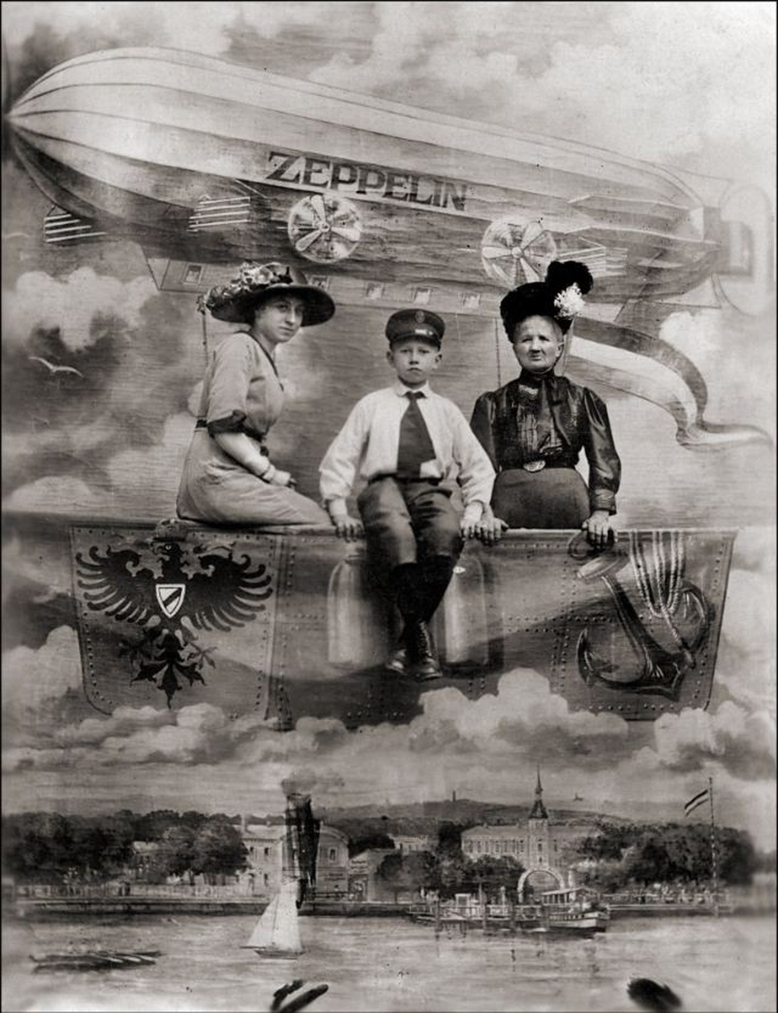 Flying in the studio, 1920er