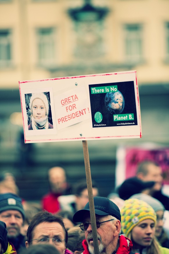 Fridays for Future in Erlangen, März 2019.