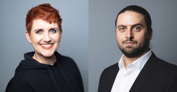 Übernehmen beim «Blick»: Steffi Buchli übernimmt den Bereich «Content», Sandro Inguscio den Bereich «Digital &amp; Distribution».
