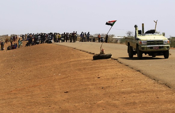 Flucht vor den Rebellen: Menschen im Südsudan.