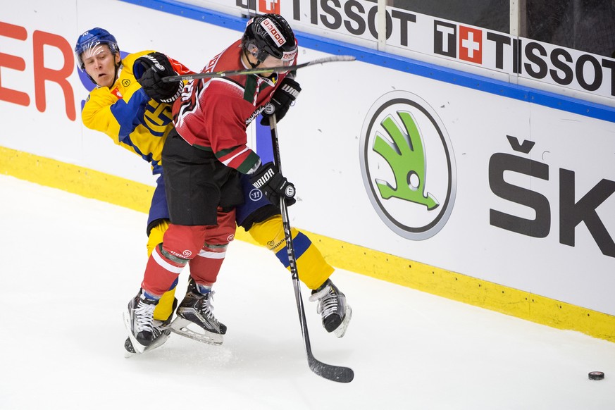 Trotz viel Kampf ist für Enzo Corvi und seine Davoser gegen die Schweden aus Göteborg kein Kraut gewachsen.