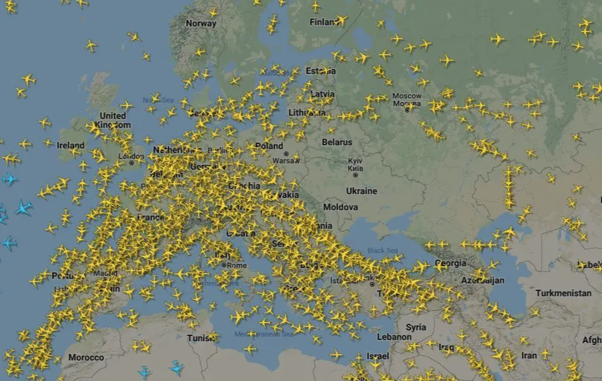 Der Flugraum über der Ukraine ist gesperrt. Die Swiss fliegt aber weiterhin nach Russland.