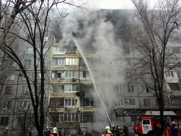 Nach mehreren Stunden war der Brand gelöscht.