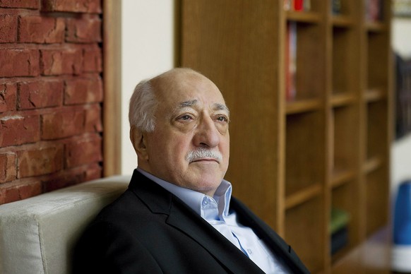 epa04139891 A handout picture made avaliable on 25 March 2014 provided by Zaman Turkish Daily newspaper shows Fethullah Gulen, an Islamic opinion leader and founder of the Gulen movement, poses during an interview at his residence in Pennsylvania, USA, 15 March 2014. Turkish Prime Minister Erdogan is considering banning YouTube and Facebook after local elections at the end of this month. Leaked recordings, which have not been verified, link Erdogan and his allies to corruption and attempts to control the media. Erdogan has blamed the leaks on followers of US-based Muslim cleric Fethullah Gulen, a one-time ally, but now a foe. Gulen denies the allegations.  EPA/SELAHATTIN SEVI/ZAMAN DAILY NEWSPAPER / HANDOUT   EDITORIAL USE ONLY