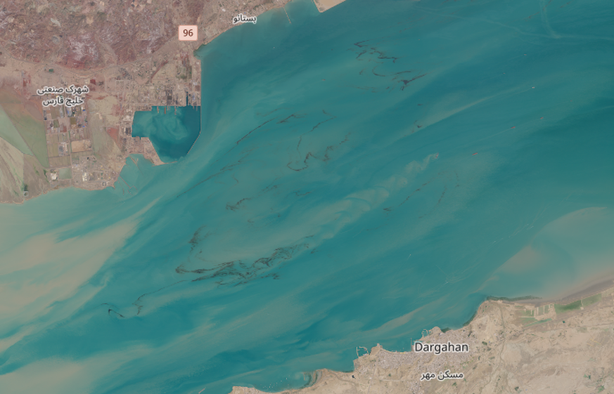 Öl Persischer Golf Strasse von Hormus