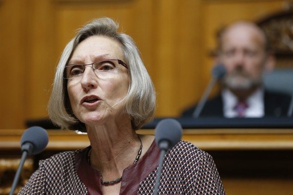 Prisca Birrer-Heimo (SP-LU) spricht im Nationalrat, waehrend der Wintersession der Eidgenoessischen Raete, am Donnerstag, 15. Dezember 2016, in Bern. (KEYSTONE/Peter Klaunzer)