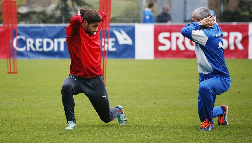 Ricardo Rodriguez kriegt im Training eine Sonderbehandlung.