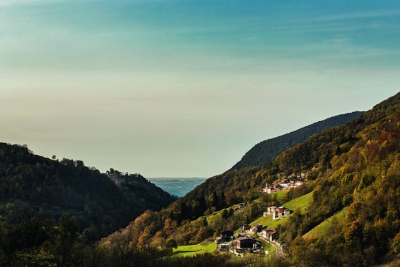 Rauszeit flache Wanderungen Valle di Muggio Tessin