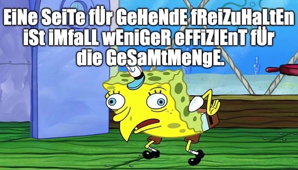 Spongebob mocking https://imgflip.com/memegenerator