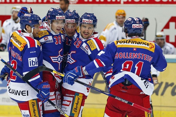 Den Leader gebodigt: Bei den Kloten Flyers darf heute gejubelt werden.