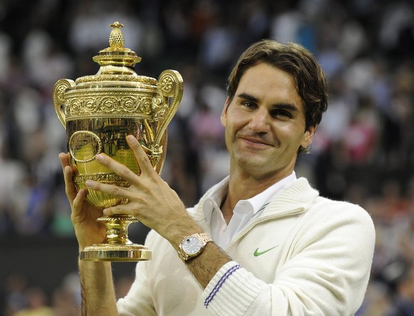Seinen letzten Grand-Slam-Titel gewann Federer 2012 in Wimbledon.