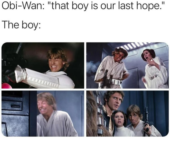 Star Wars Memes

https://www.instagram.com/p/ClJW7RfIGmk/