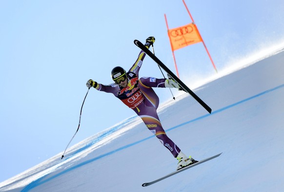 Kjetil Jansrud bleibt dank Akrobatik im Rennen